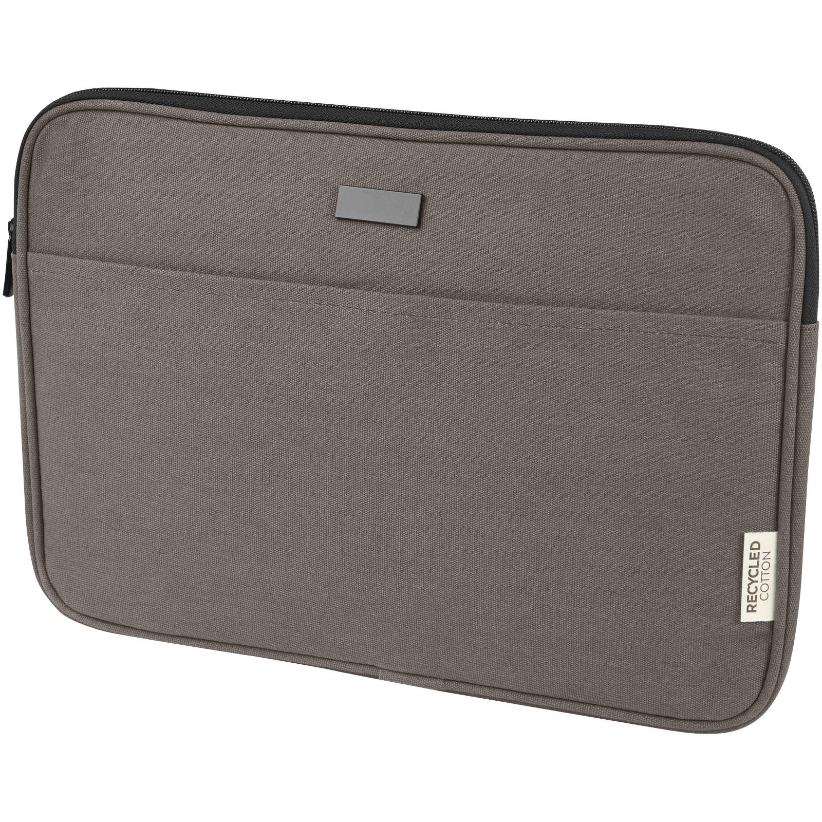 Housse pour ordinateur portable Joey de 2 L en toile recyclée GRS 14 pouces 3