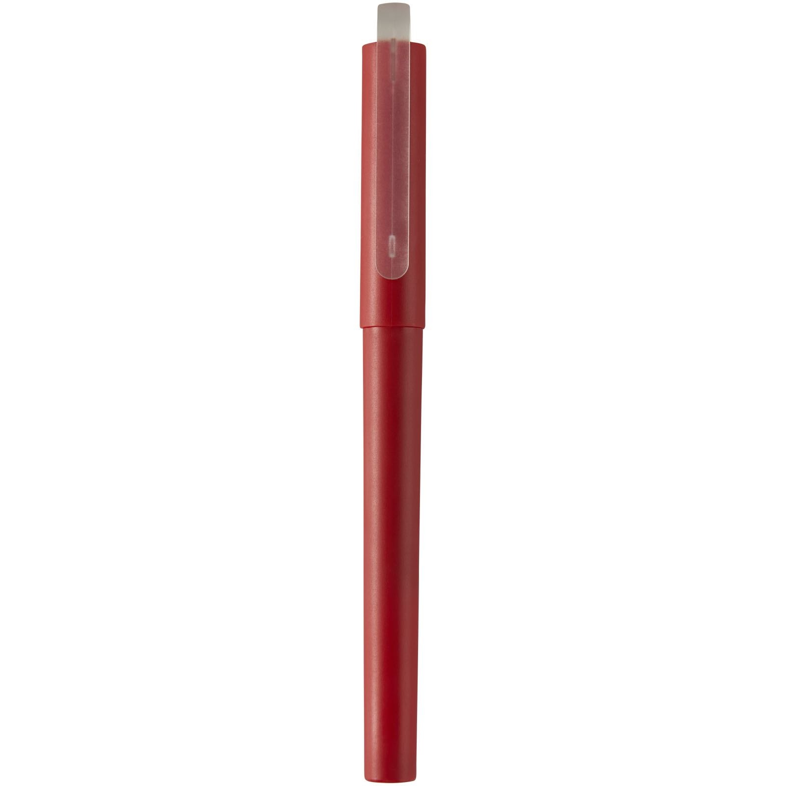 Stylo roller Mauna avec gel en PET recyclé (encre noire) 7