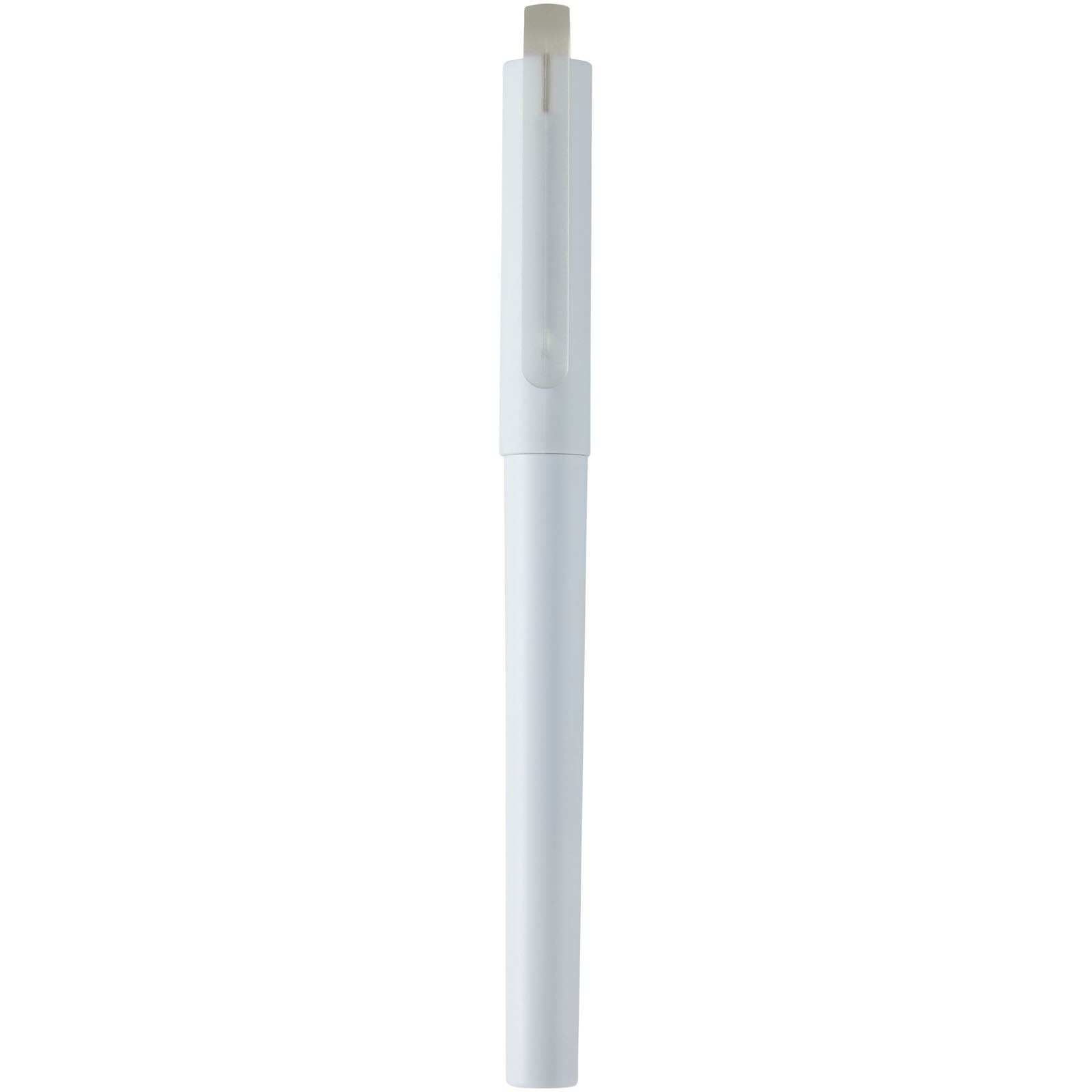 Stylo roller Mauna avec gel en PET recyclé (encre noire) 9