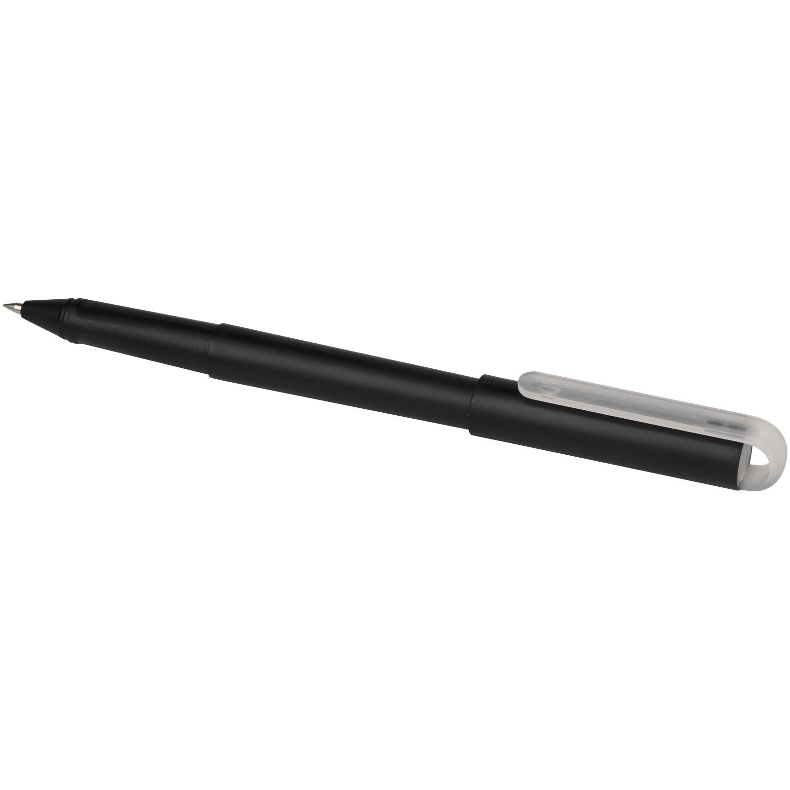 Stylo roller Mauna avec gel en PET recyclé (encre noire) 14