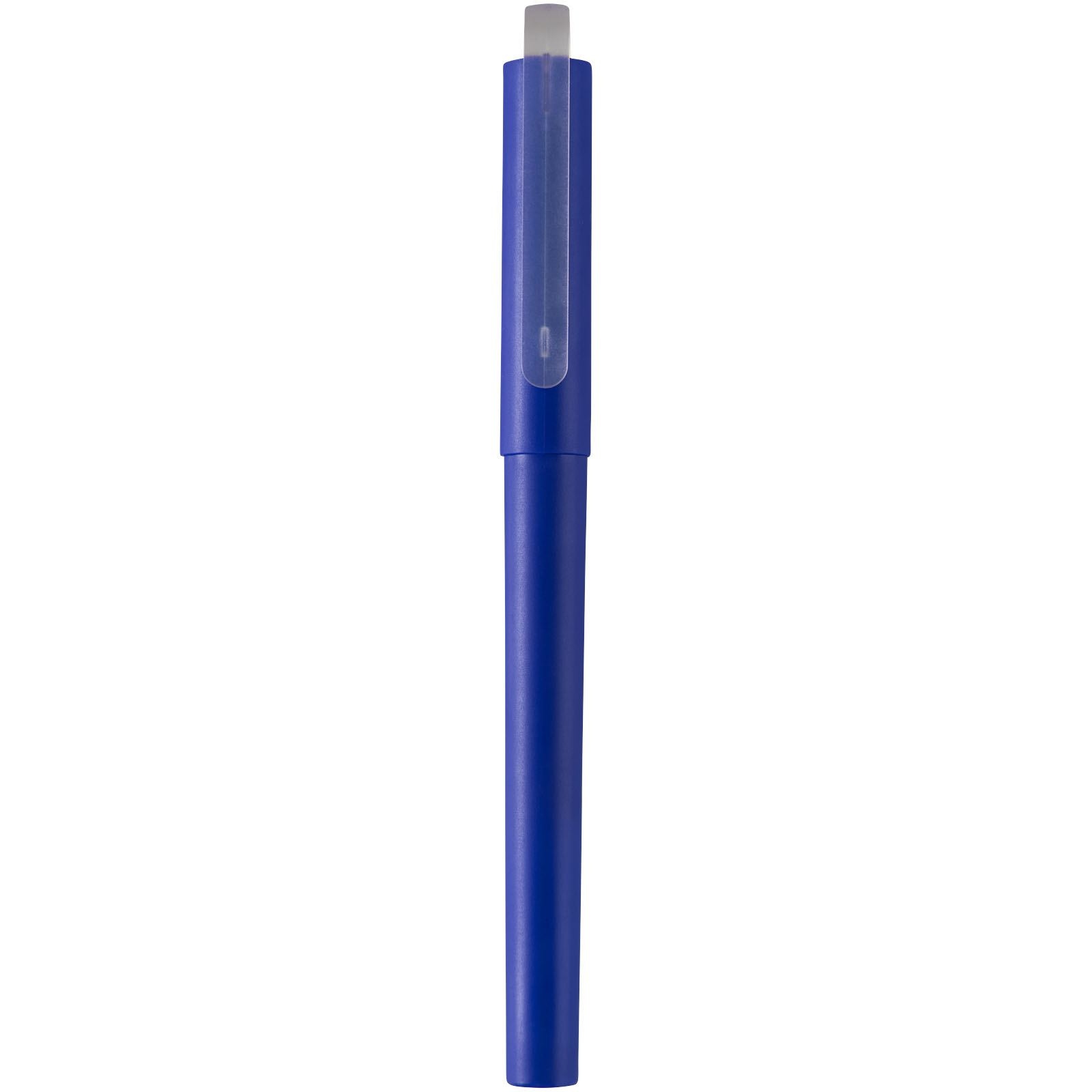 Stylo roller Mauna avec gel en PET recyclé (encre noire) 4