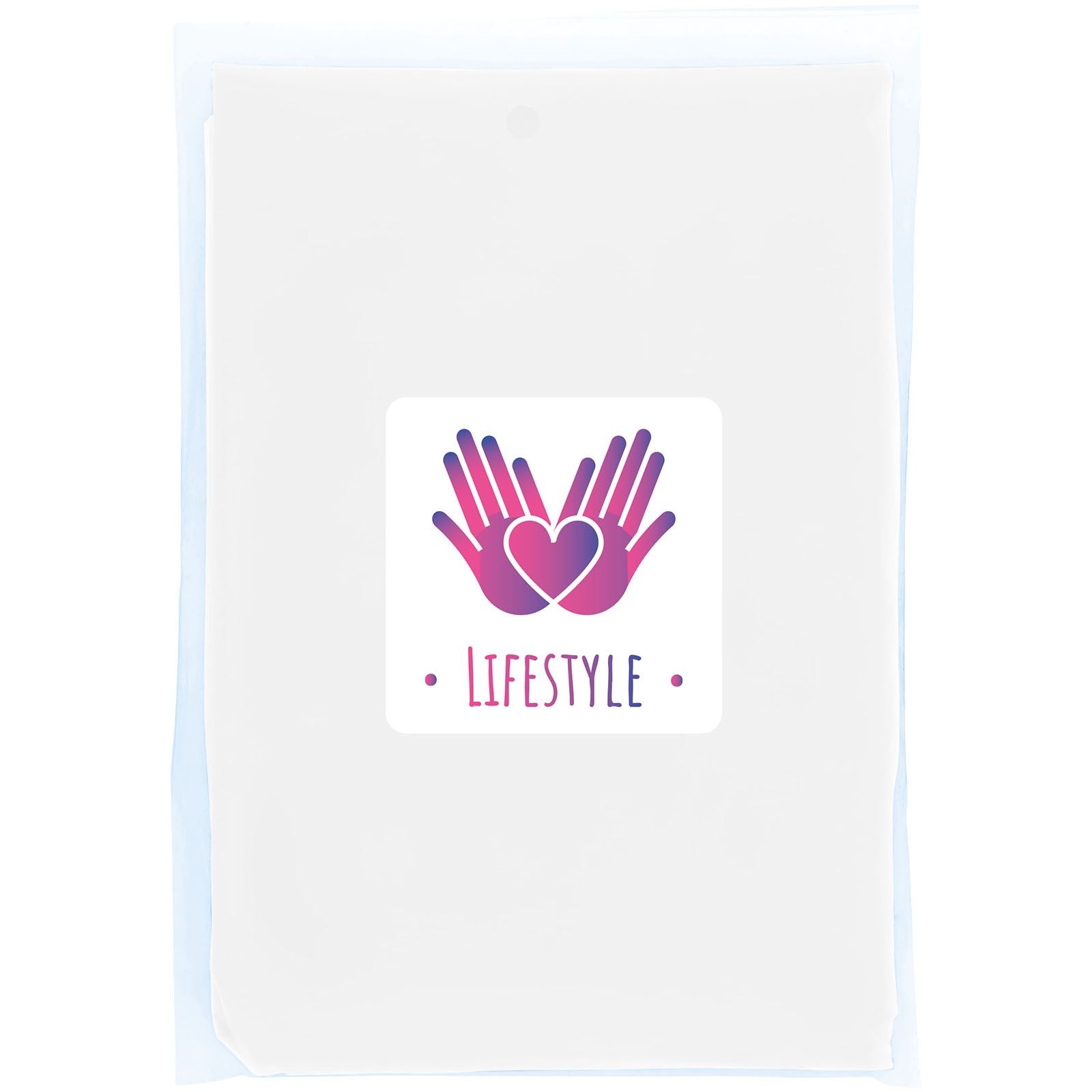 Poncho jetable pour la pluie Mayan recyclé certifié GRS avec pochette de rangement 18