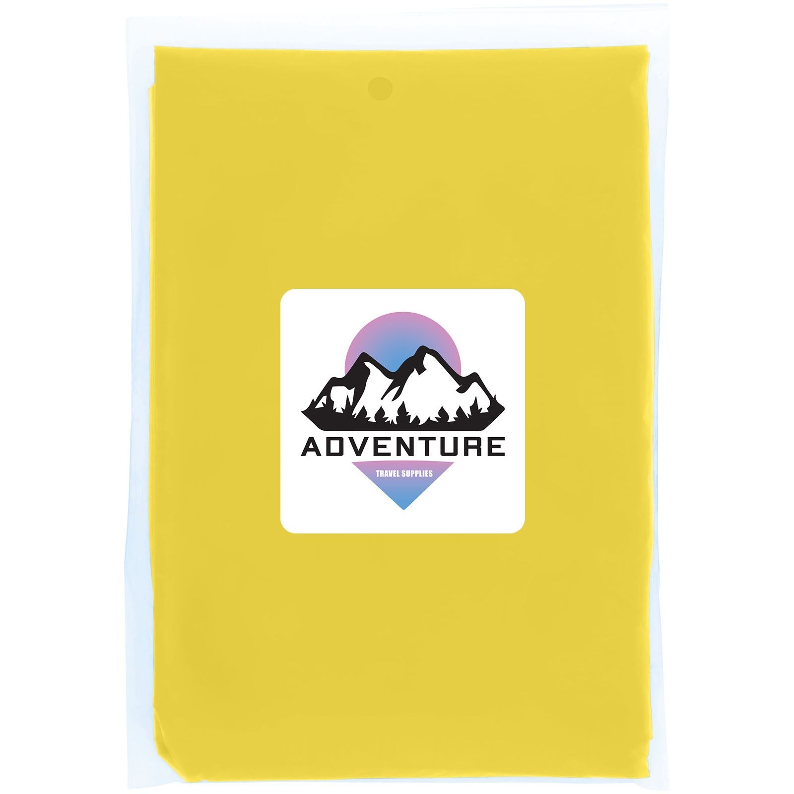 Poncho jetable pour la pluie Mayan recyclé certifié GRS avec pochette de rangement 19