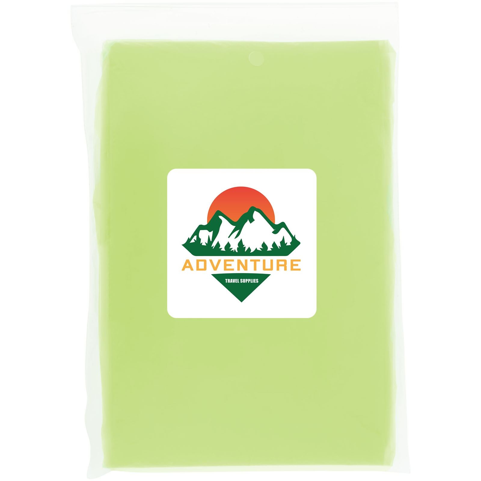 Poncho jetable pour la pluie Mayan recyclé certifié GRS avec pochette de rangement 15