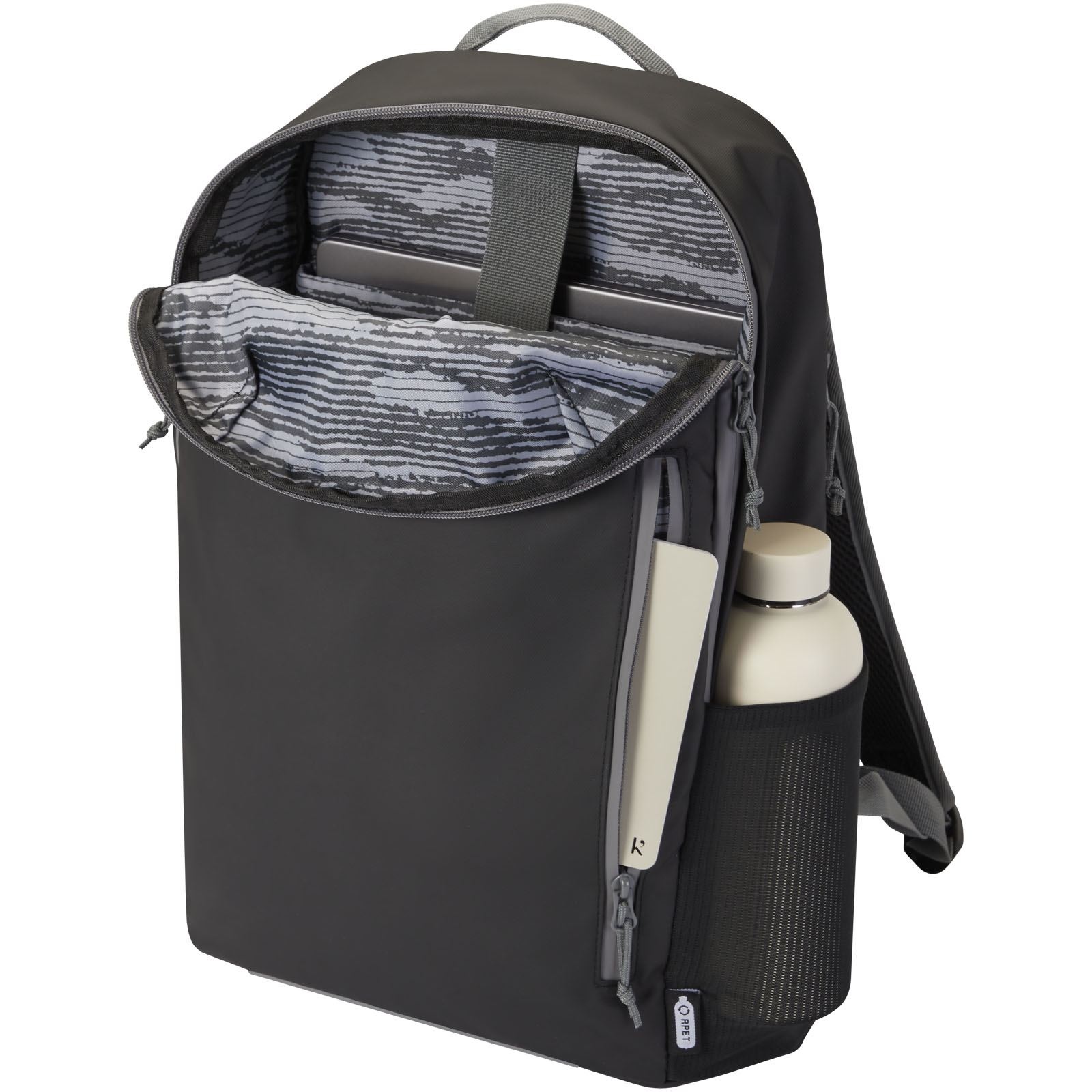 Sac à dos  Aqua pour ordinateur portable 15 pouces recyclé certifié GRS et résistant à l'eau.21 L 7