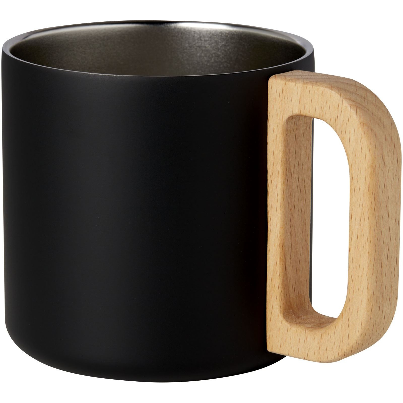 Tasse Bjorn de 360 ml en acier inoxydable recyclé certifiée RCS avec isolation sous vide et couche de cuivre 18