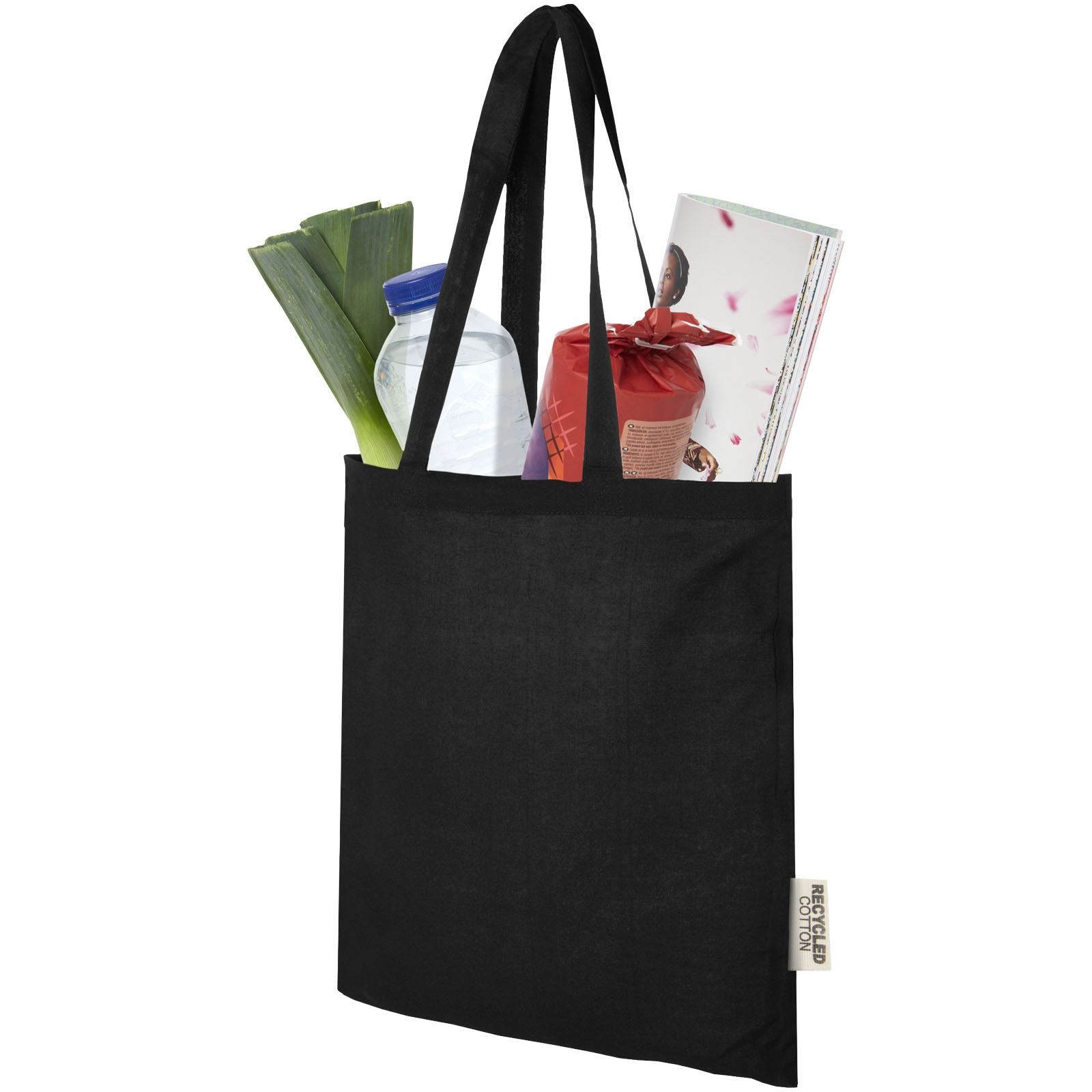 Sac shopping Madras en coton certifié GRS de 140 g/m2 de 7 L 20