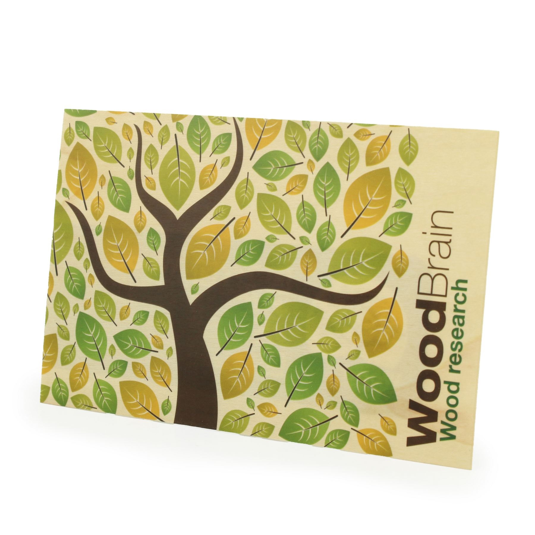 Carte bois - Format A6