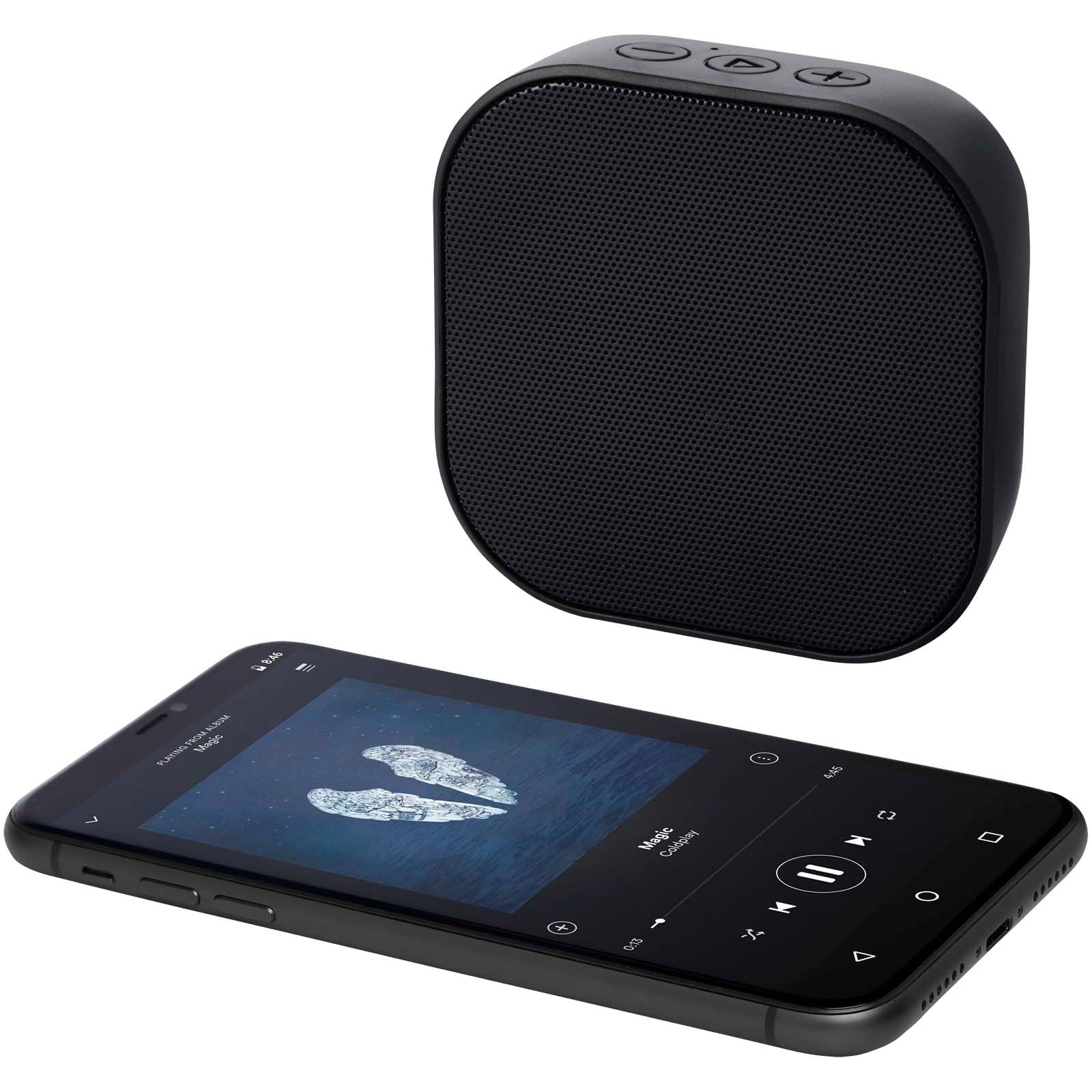 Haut-parleur Bluetooth® Stark 2.0 3W Mini RCS en plastique recyclé 10