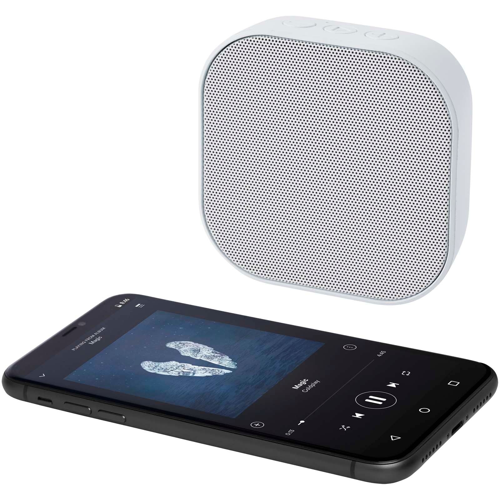 Haut-parleur Bluetooth® Stark 2.0 3W Mini RCS en plastique recyclé 11