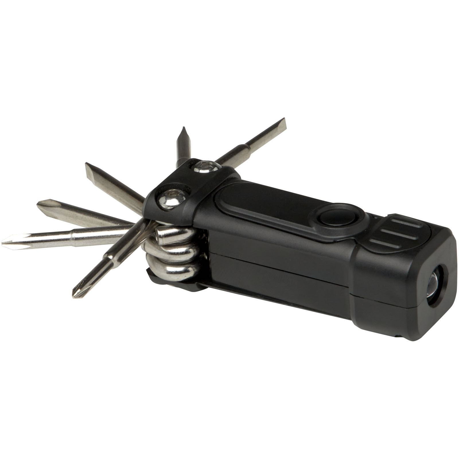 Jeu de tournevis Octo 8-en-1 RCS en plastique recyclé avec torche 10