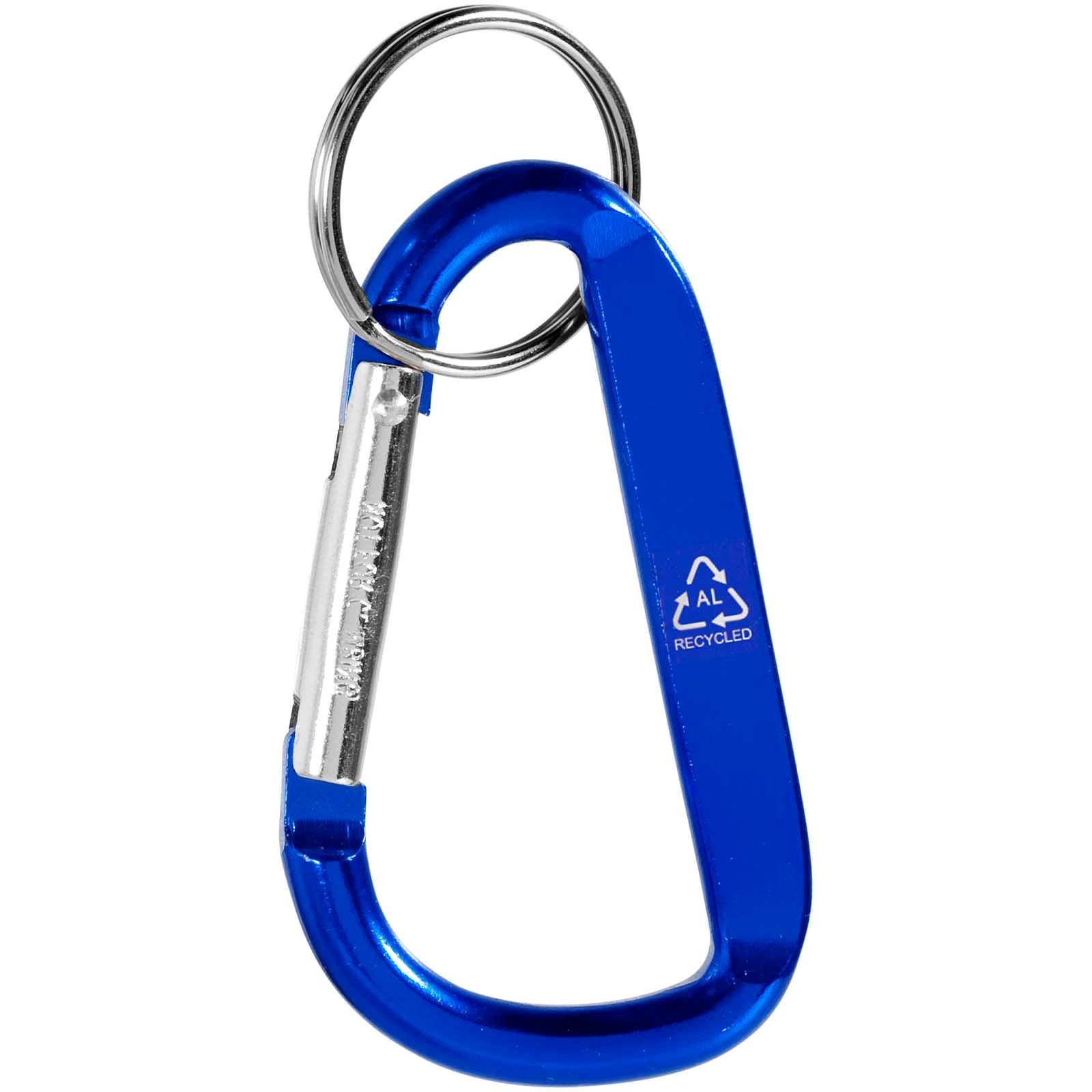 Porte-clés mousqueton Timor en aluminium recyclé RCS 20