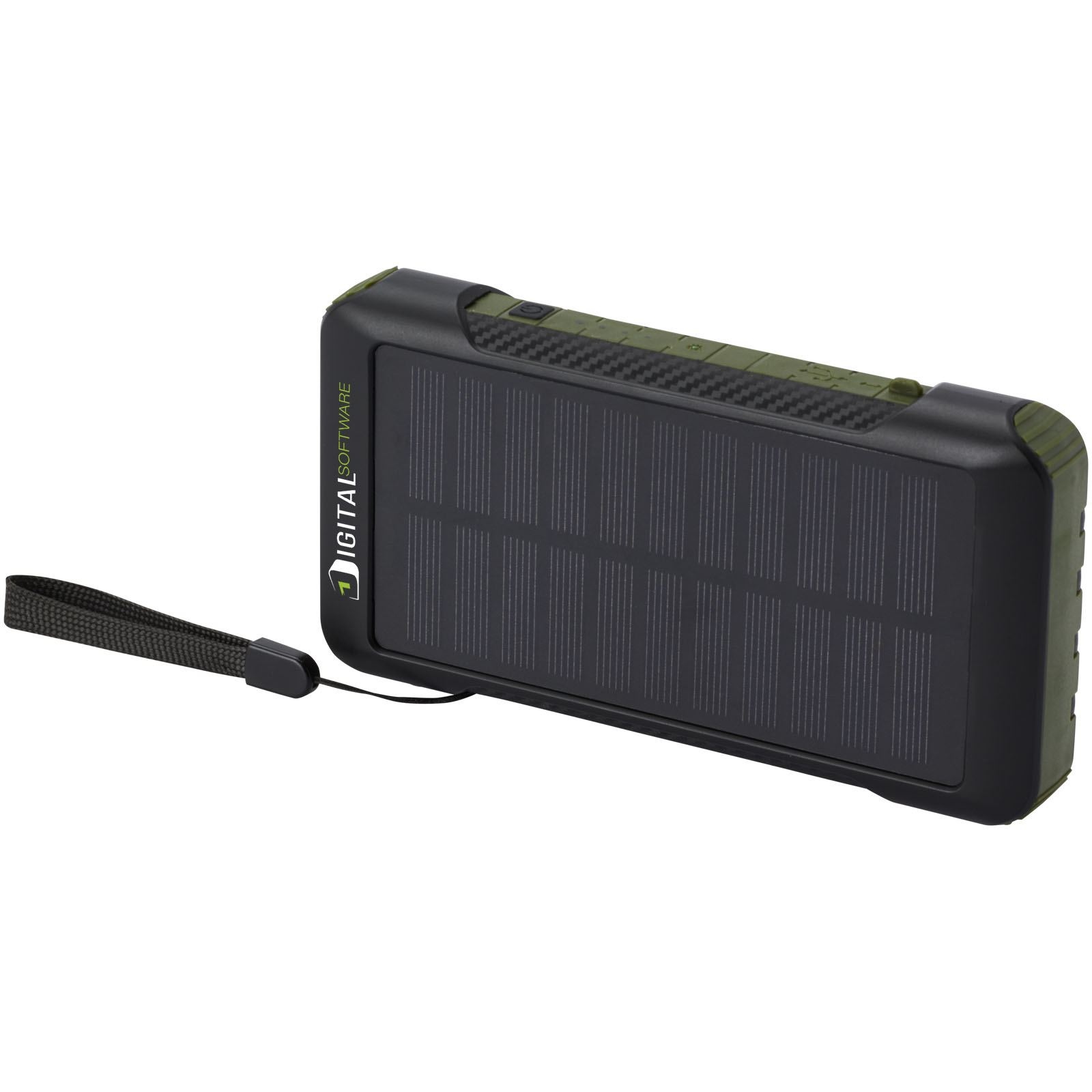 Batterie de secours Soldy solaire à dynamo en plastique recyclé RCS de 10 000 mAh 4