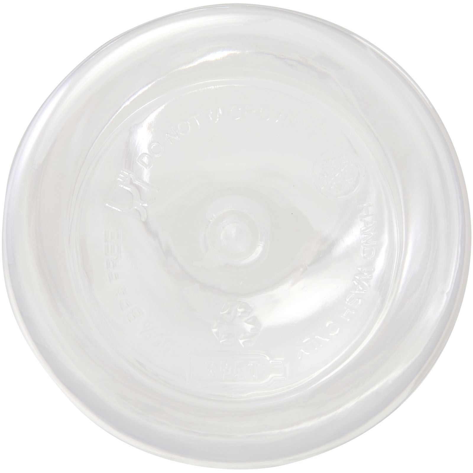 Bouteille d'eau Oregon de 400 ml en plastique recyclé avec mousqueton 49