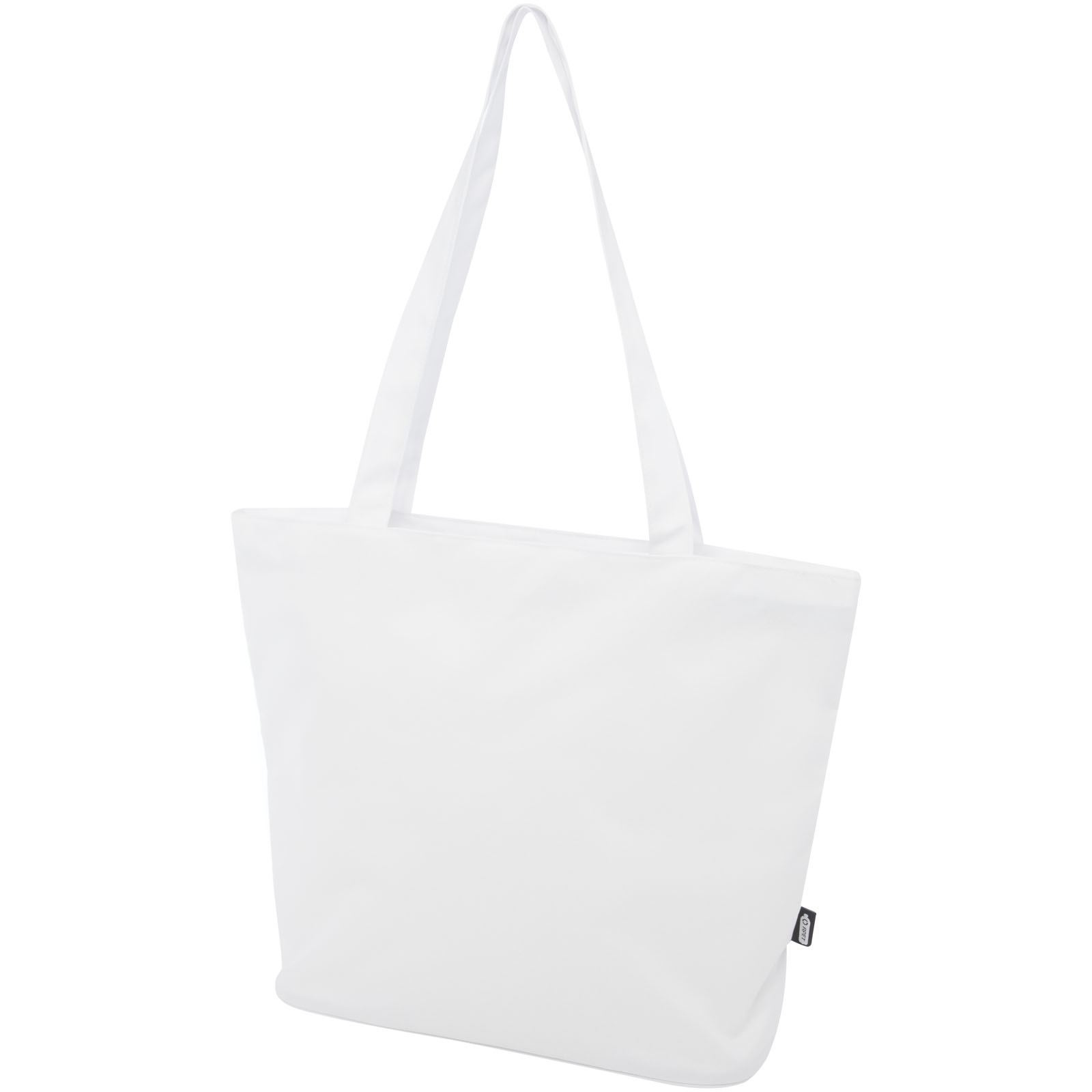 Sac shopping Panama de 20 L avec fermeture éclair recyclé certifié GRS 7