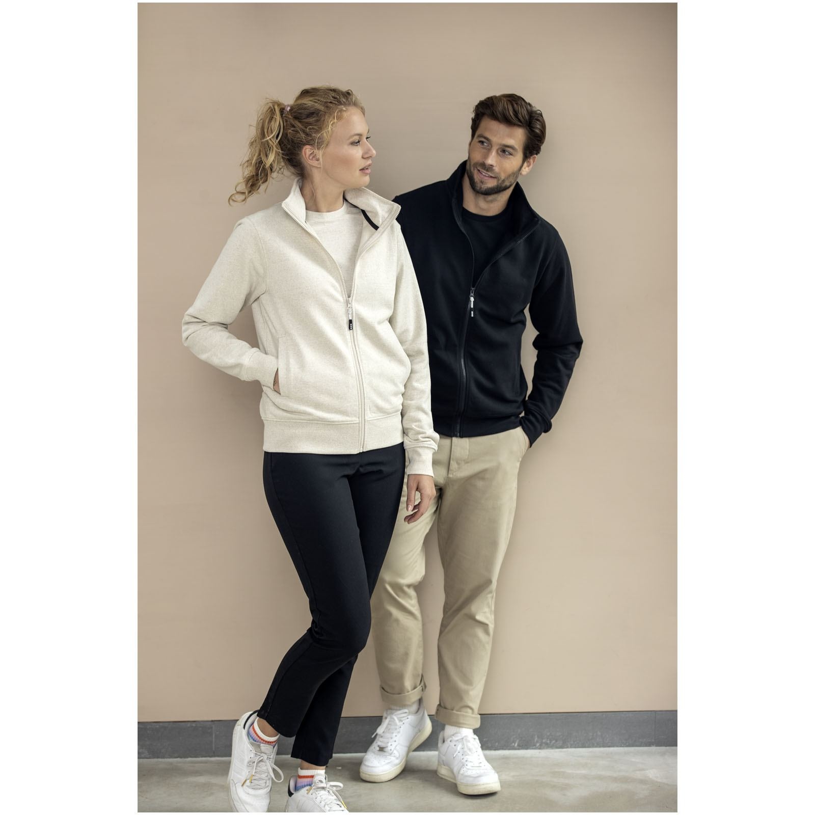 Pull Galena unisexe recyclé à fermeture éclair intégrale Aware™ 21
