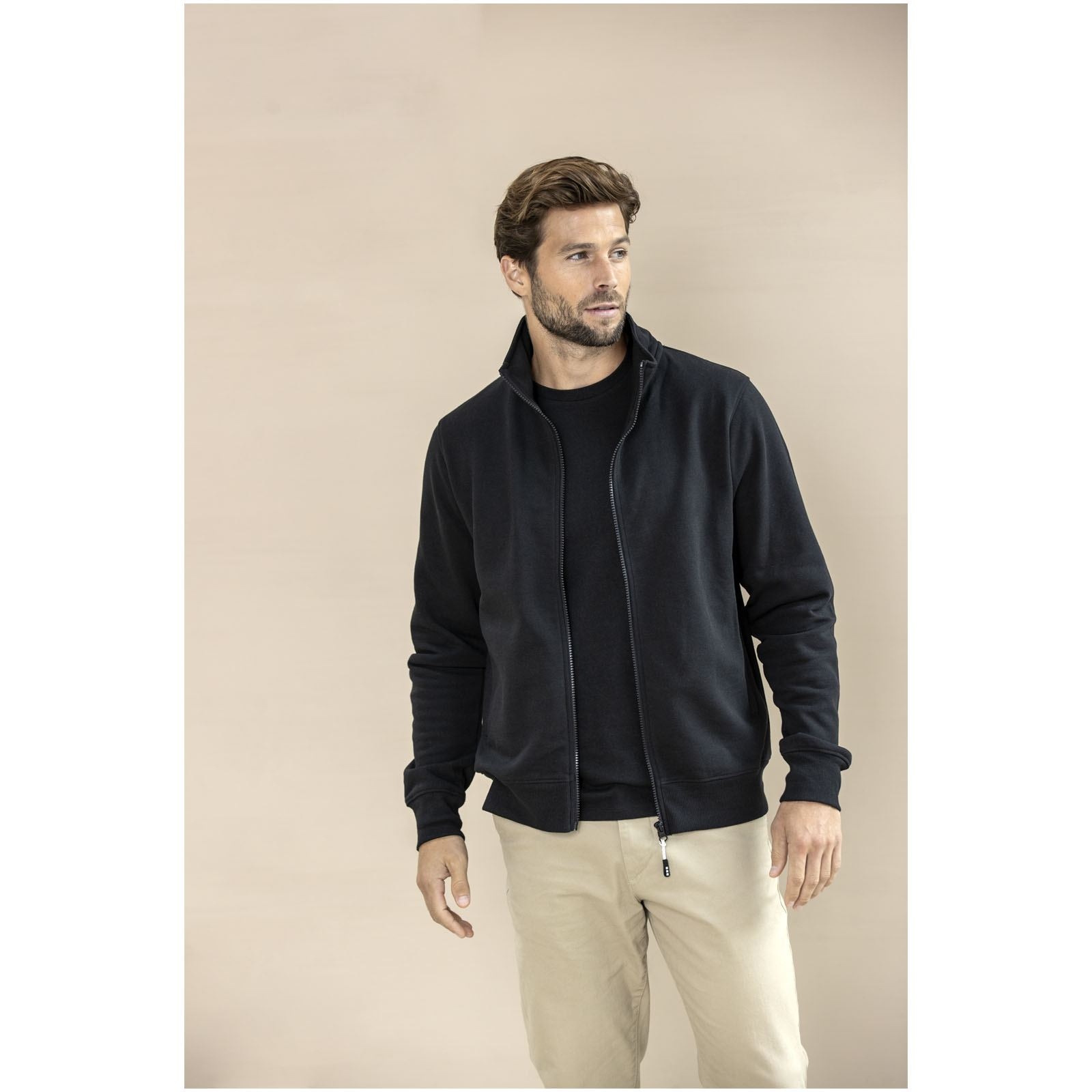 Pull Galena unisexe recyclé à fermeture éclair intégrale Aware™ 24