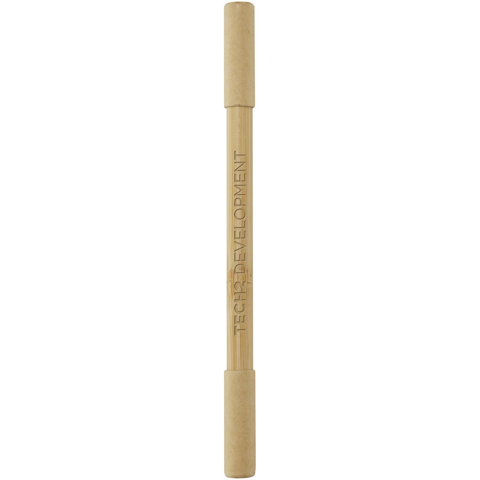 Stylo duo en bambou Samambu (encre bleue) 4