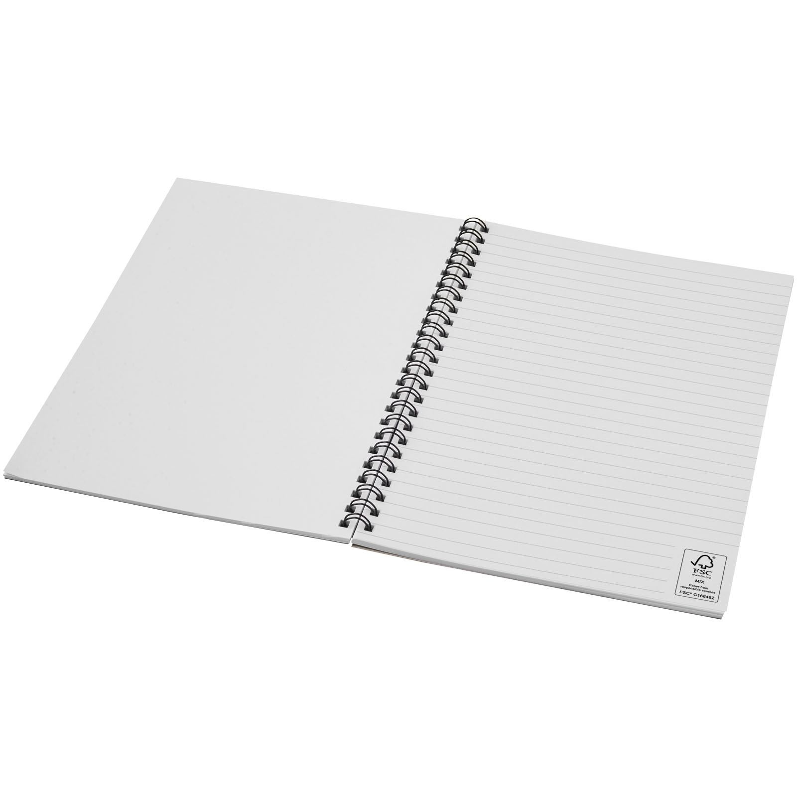 Carnet de notes spirales Desk-Mate® A5 coloré 18