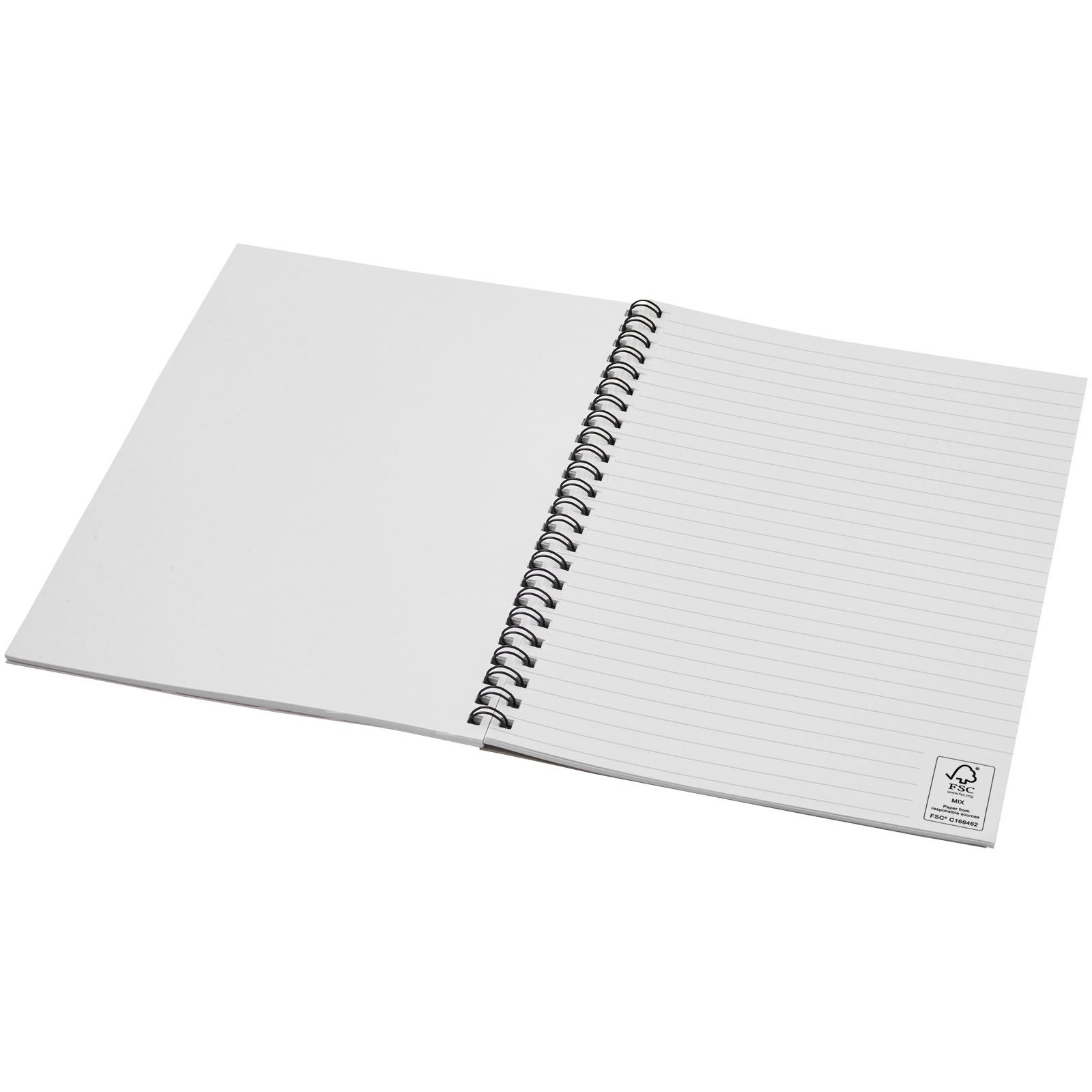 Carnet de notes spirales Desk-Mate® A5 coloré 20