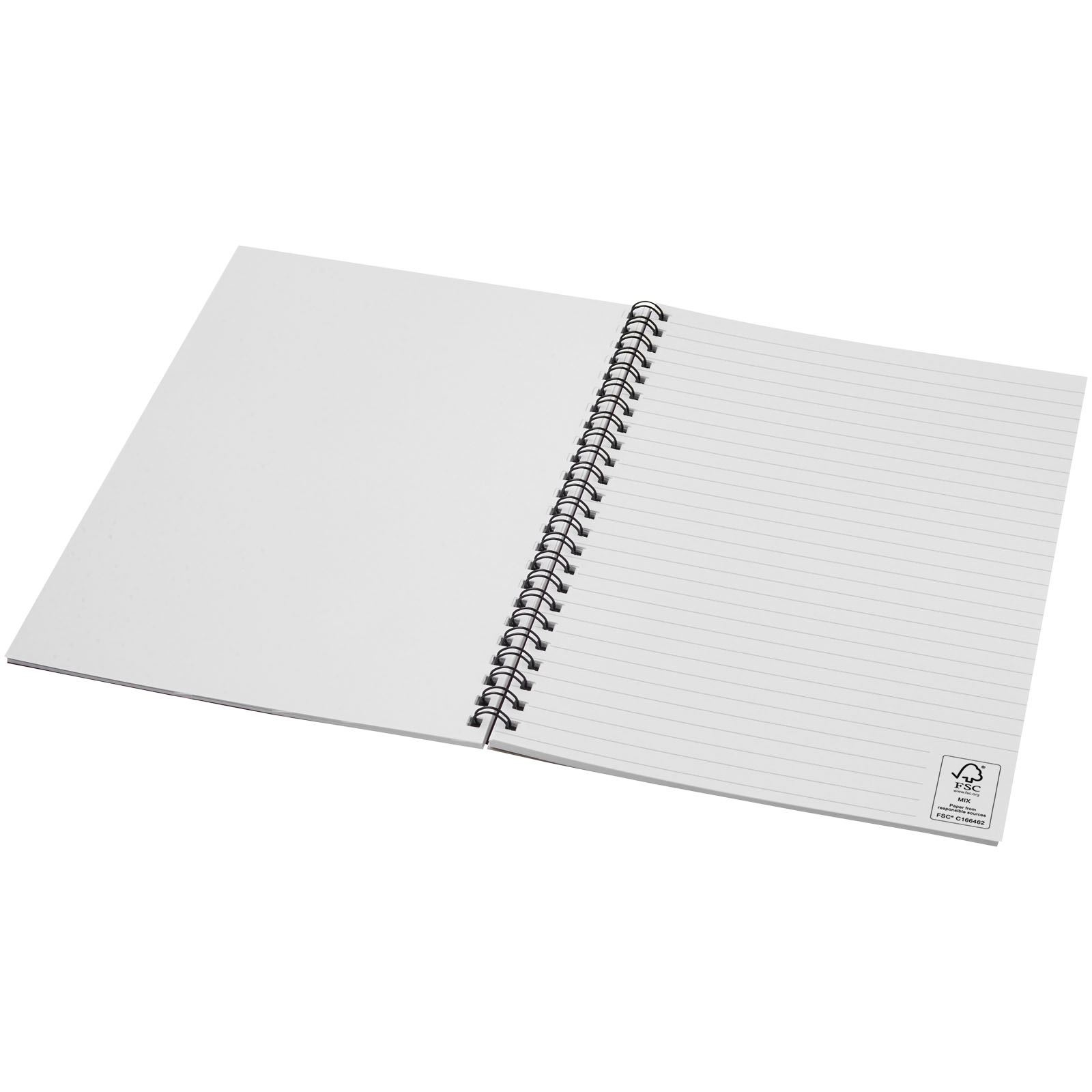 Carnet de notes spirales Desk-Mate® A5 coloré 21