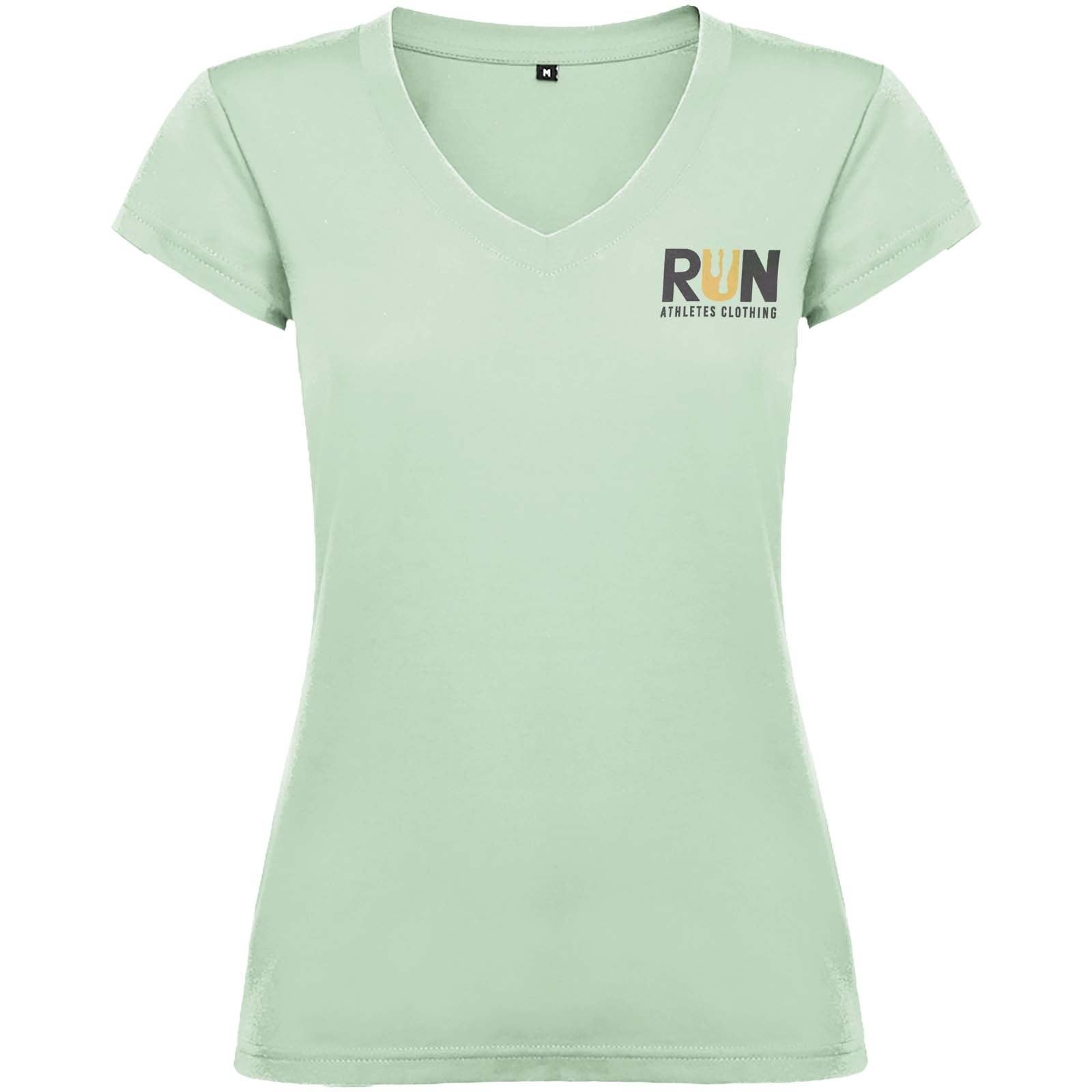 T-shirt Victoria à col en V et manches courtes pour femme 19