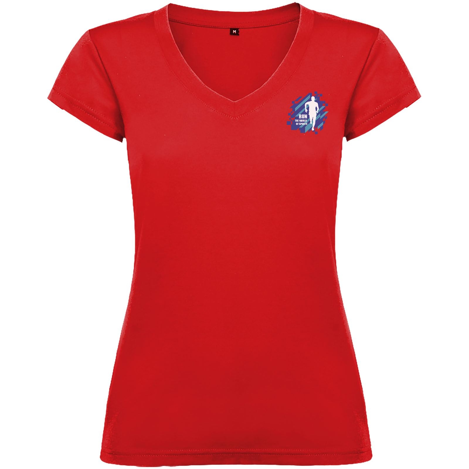 T-shirt Victoria à col en V et manches courtes pour femme 21