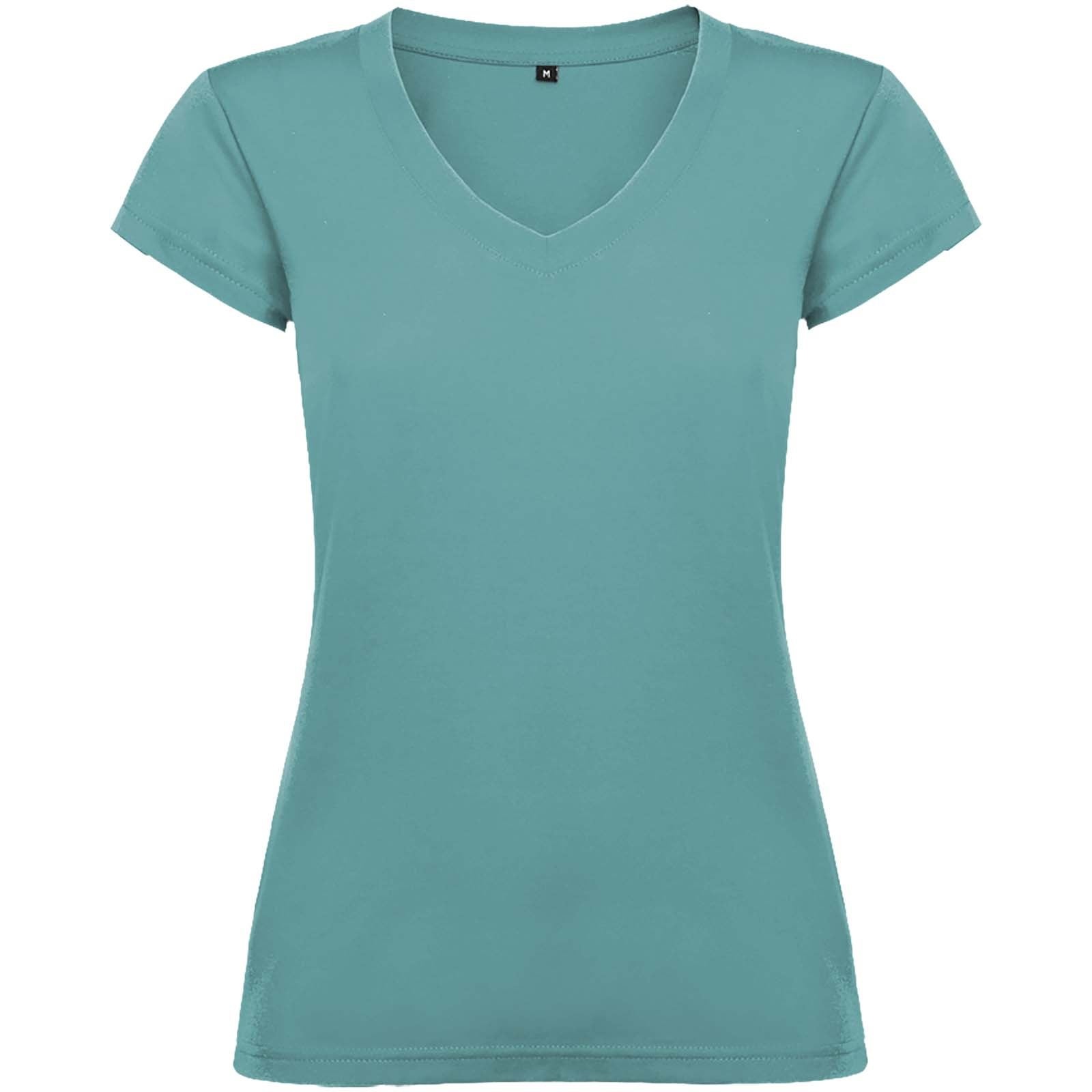 T-shirt Victoria à col en V et manches courtes pour femme 4