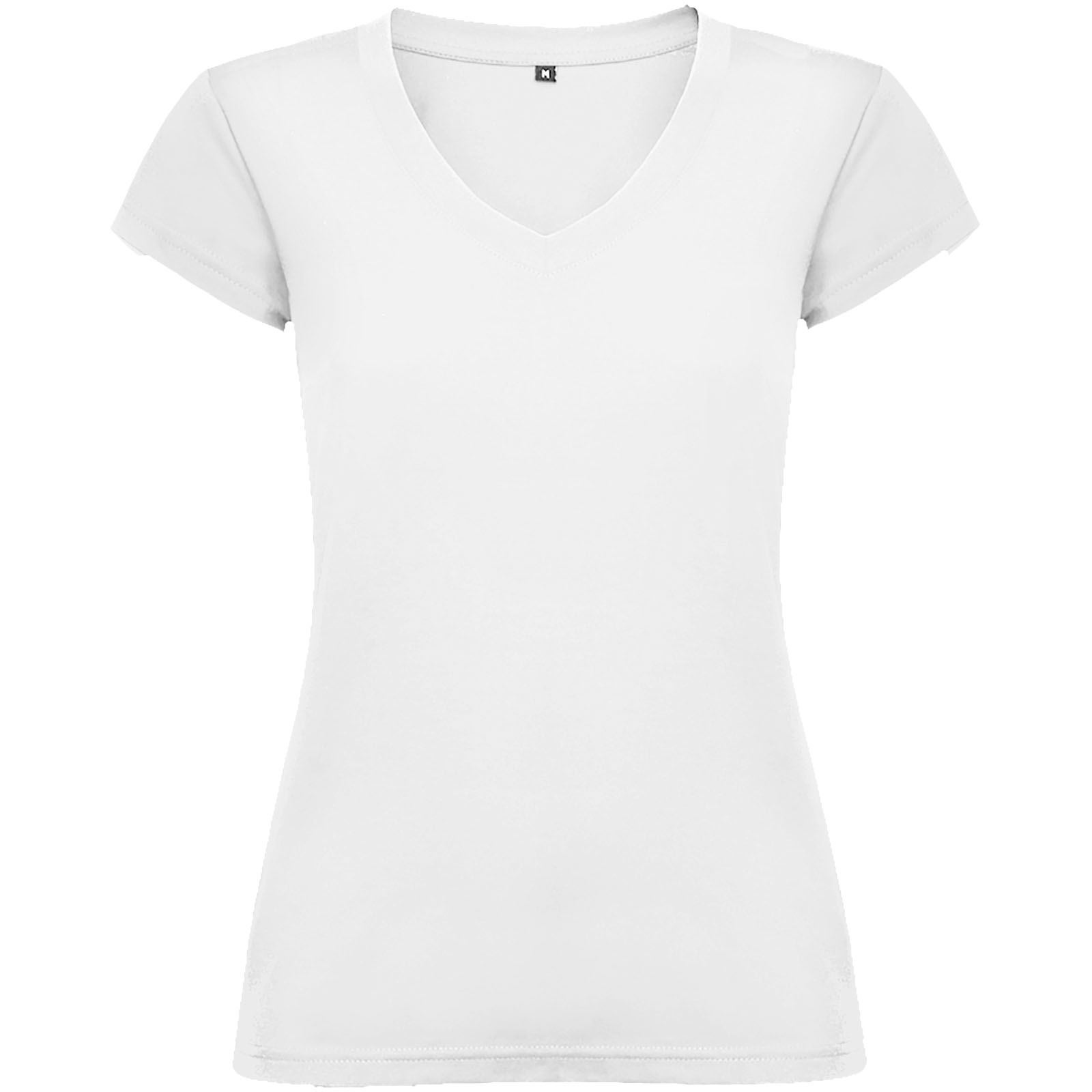 T-shirt Victoria à col en V et manches courtes pour femme 13