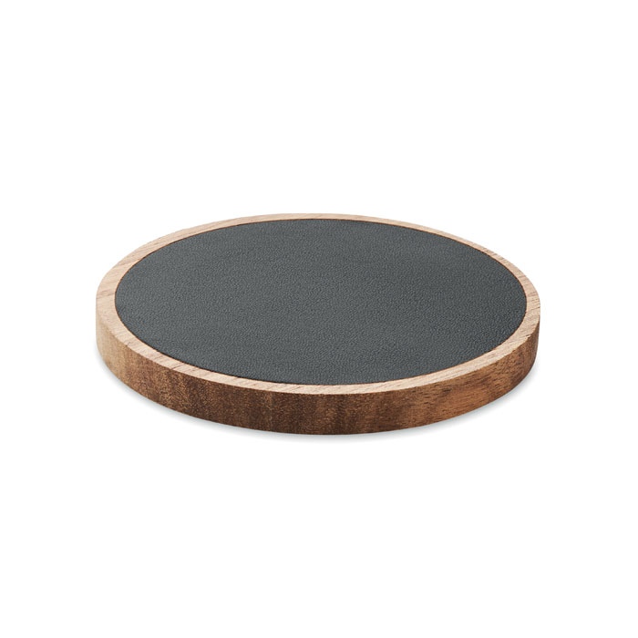 Chargeur sans fil en acacia 15W - ACAWAI 4
