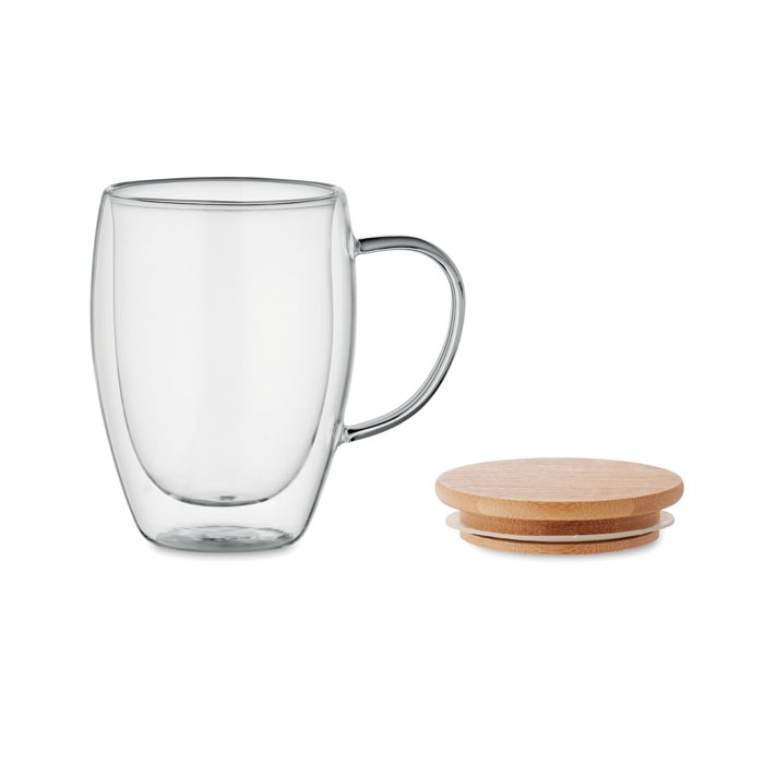 Mug en verre double paroi 350ml - TIROL 3