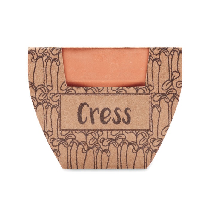 Pot avec graines de cresson - CRESS POT 3