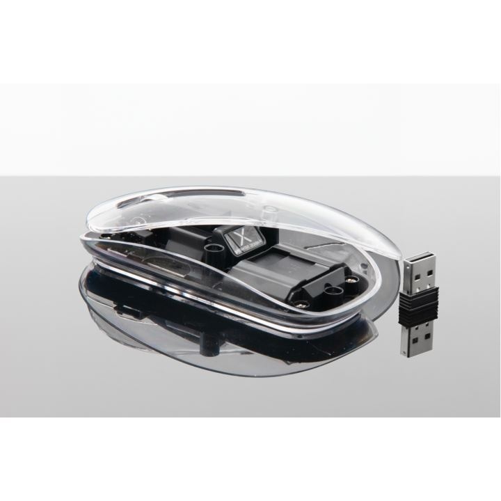 souris sans fil transparente (Stock)