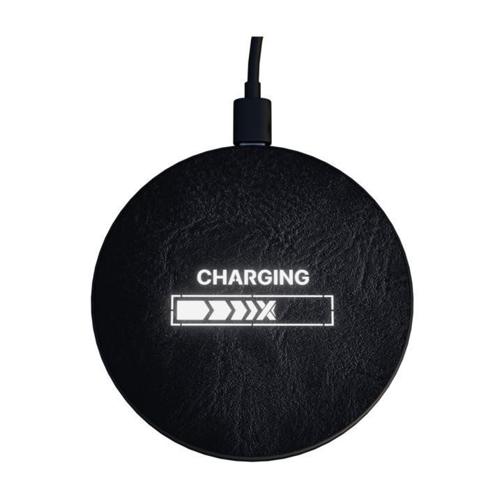 chargeur 15W finition type cuir (Import) 4