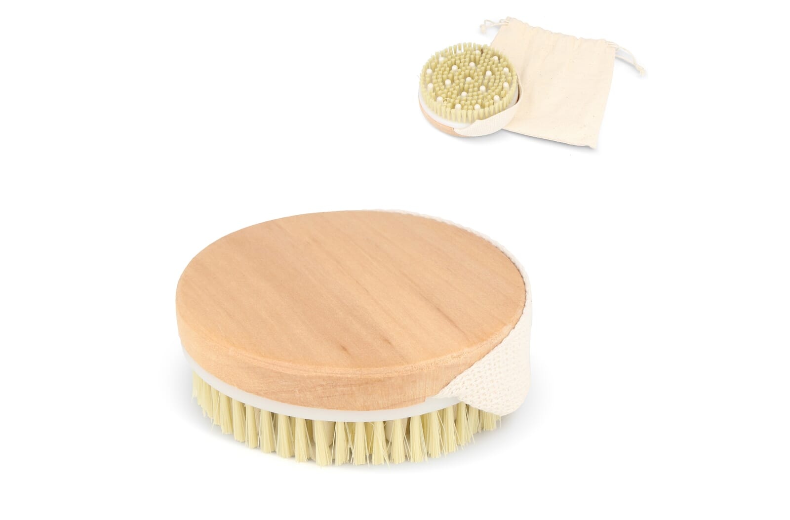 Brosse de bain en bois Schima superba