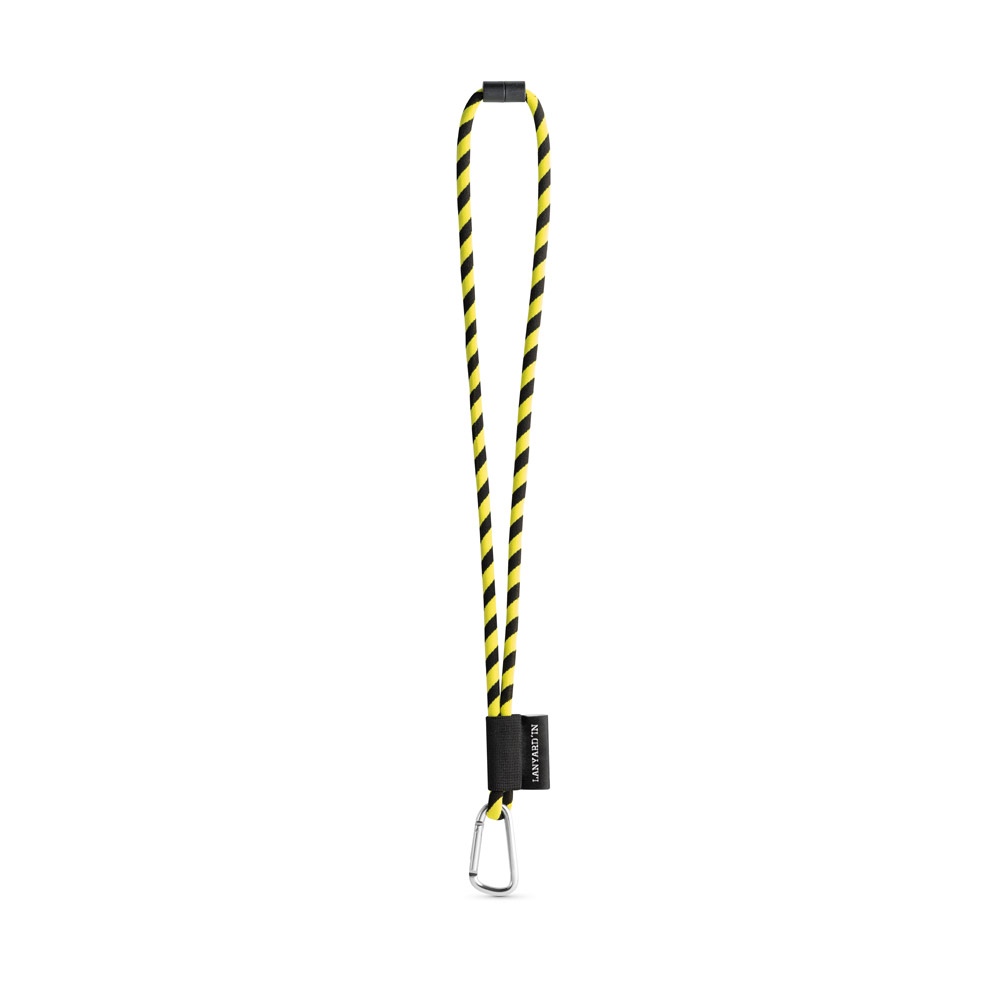 SET Lanyard TUBE Long (Ø 7 mm) avec mousqueton en forme de D de 55 mm et fermoir de sécurité Ø 7 mm 11