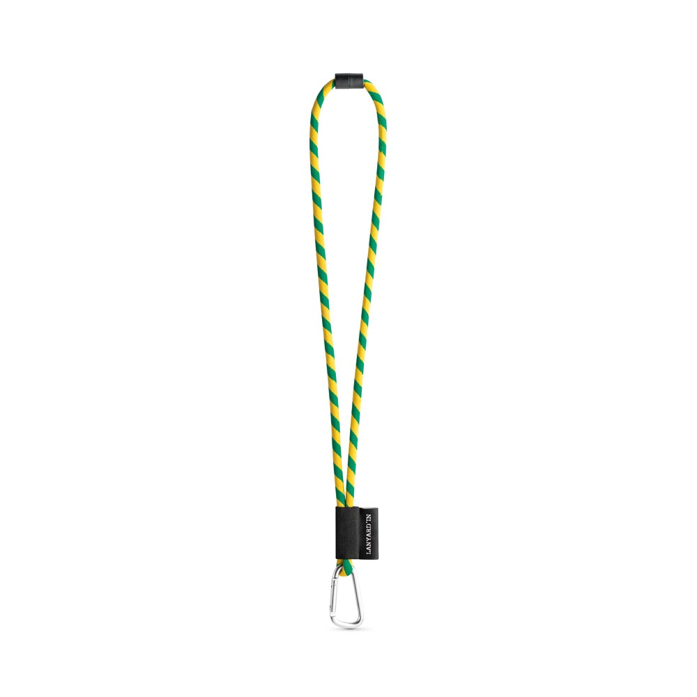 SET Lanyard TUBE Long (Ø 7 mm) avec mousqueton en forme de D de 55 mm et fermoir de sécurité Ø 7 mm 15