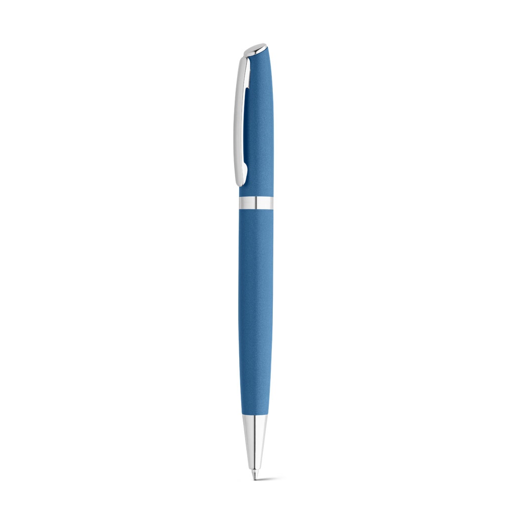 RE-LANDO-SET. Set rollet et stylo bille avec corps en aluminium recyclé (100% rAL) 14
