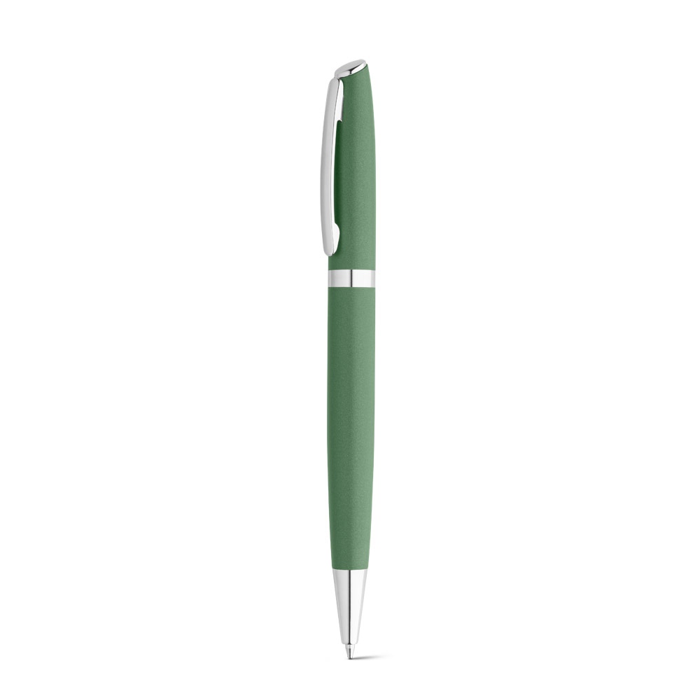 RE-LANDO-SET. Set rollet et stylo bille avec corps en aluminium recyclé (100% rAL) 22
