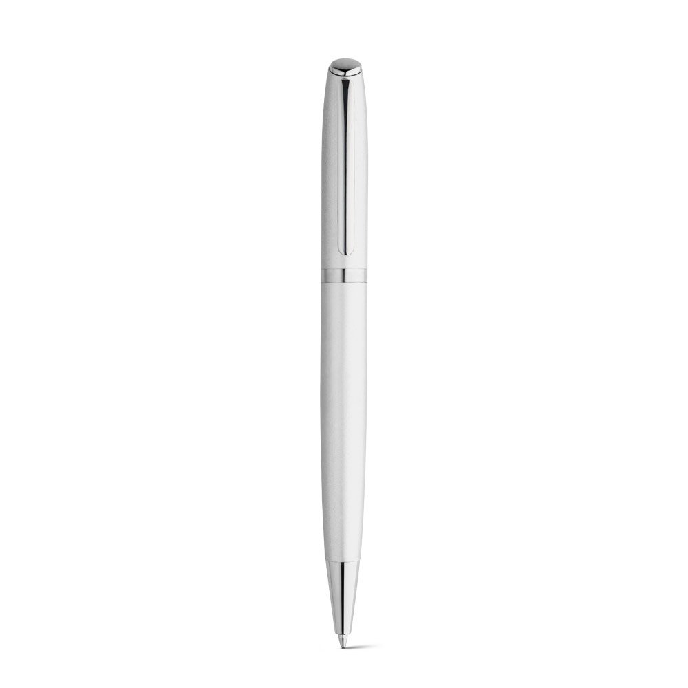 RE-LANDO-SET. Set rollet et stylo bille avec corps en aluminium recyclé (100% rAL) 27