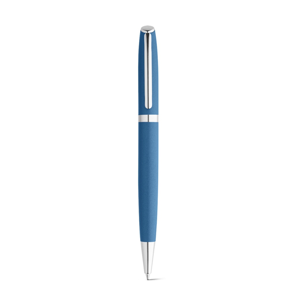 RE-LANDO-SET. Set rollet et stylo bille avec corps en aluminium recyclé (100% rAL) 13