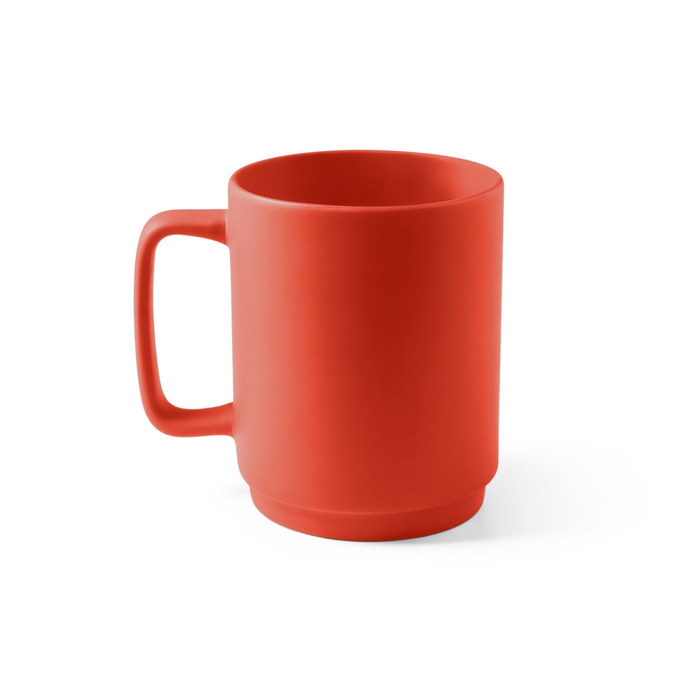 MIGHTY. Tasse en céramique avec corps cylindrique 330 mL 14