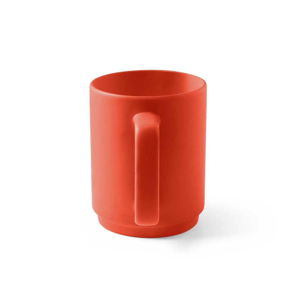 MIGHTY. Tasse en céramique avec corps cylindrique 330 mL 15