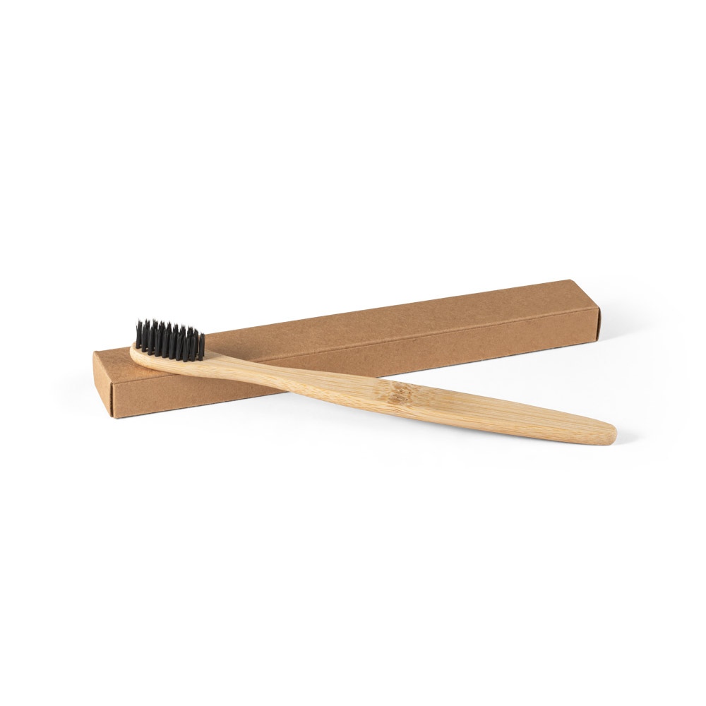 DELANY. Brosse à dents avec corps en bambou et dents en nylon 8