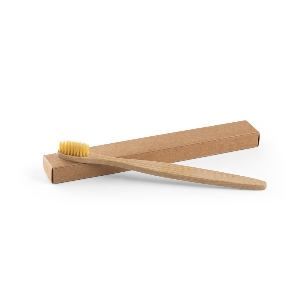 DELANY. Brosse à dents avec corps en bambou et dents en nylon 10