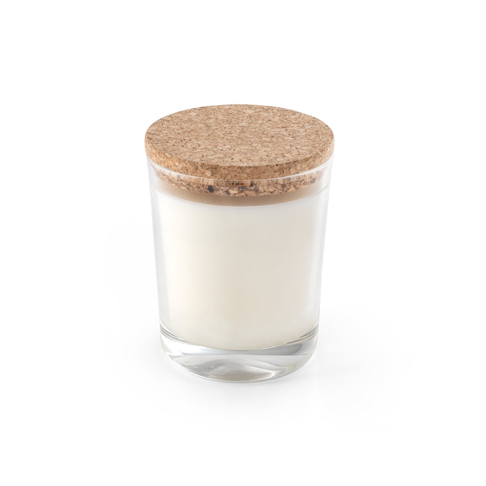 ZEN 180. Bougie aromatique dans une coupelle en verre avec un couvercle en liège 180 g 2