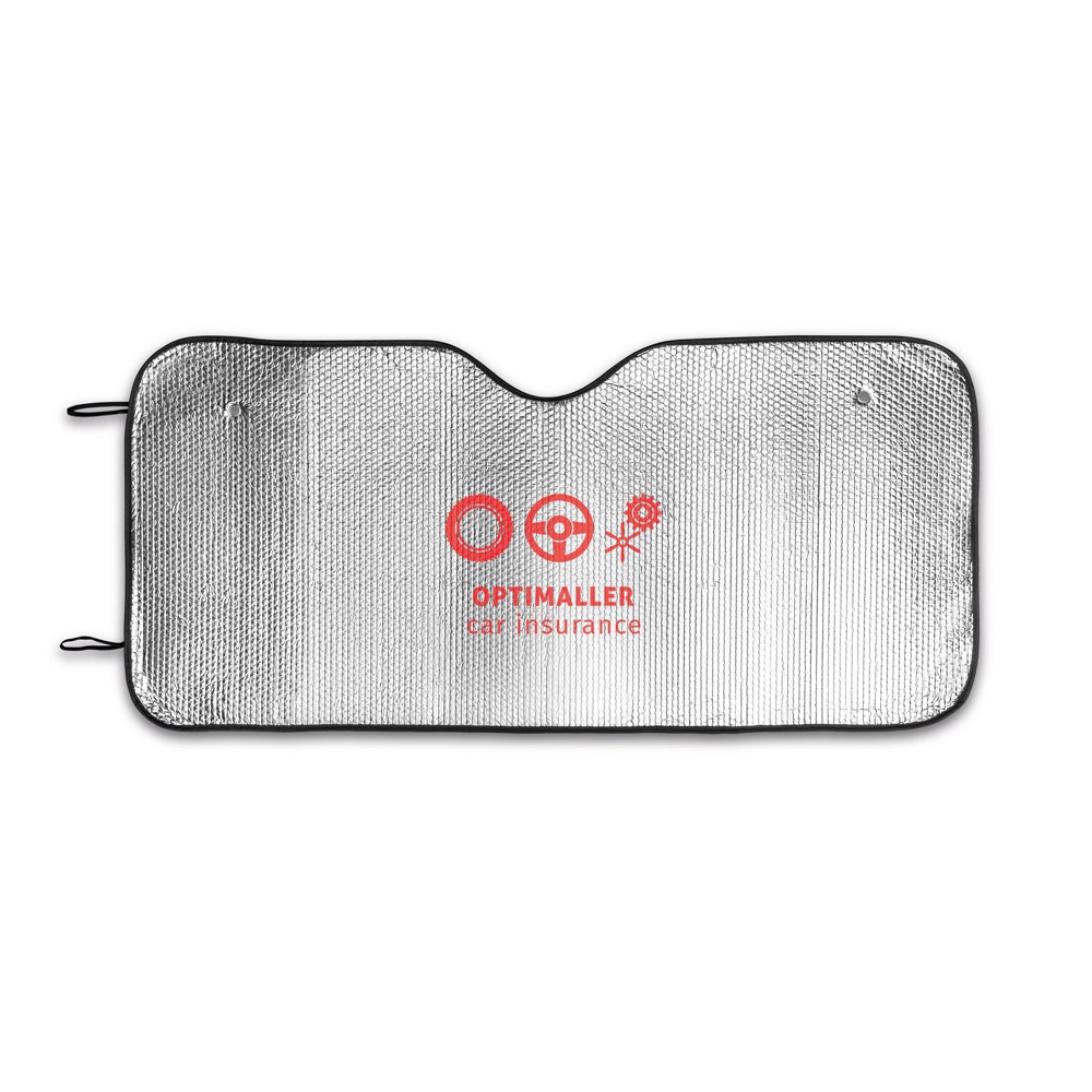 CRADLE. Pare-soleil pour pare-brise de voiture avec revêtement en PE et en aluminium 3