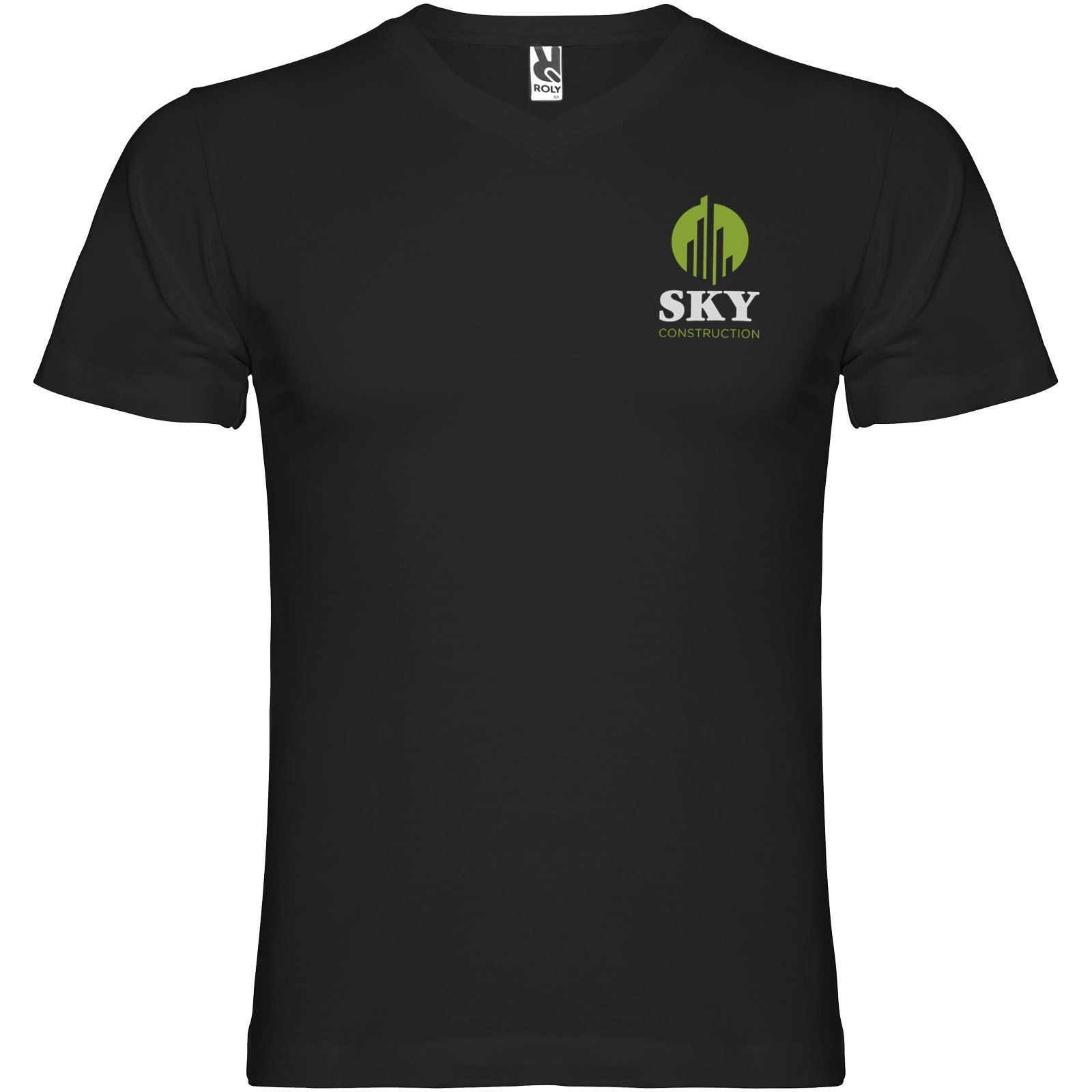 T-shirt Samoyedo à col en V et manches courtes pour homme 9