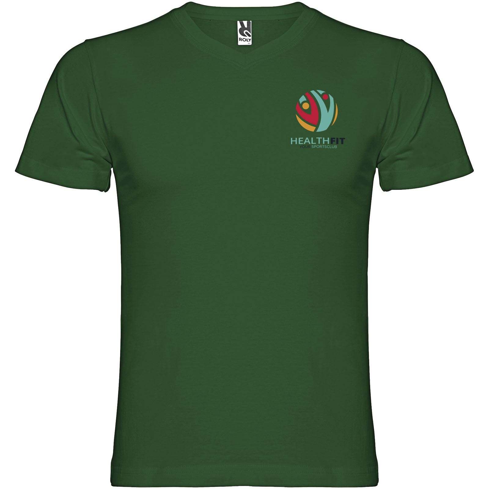 T-shirt Samoyedo à col en V et manches courtes pour homme 10