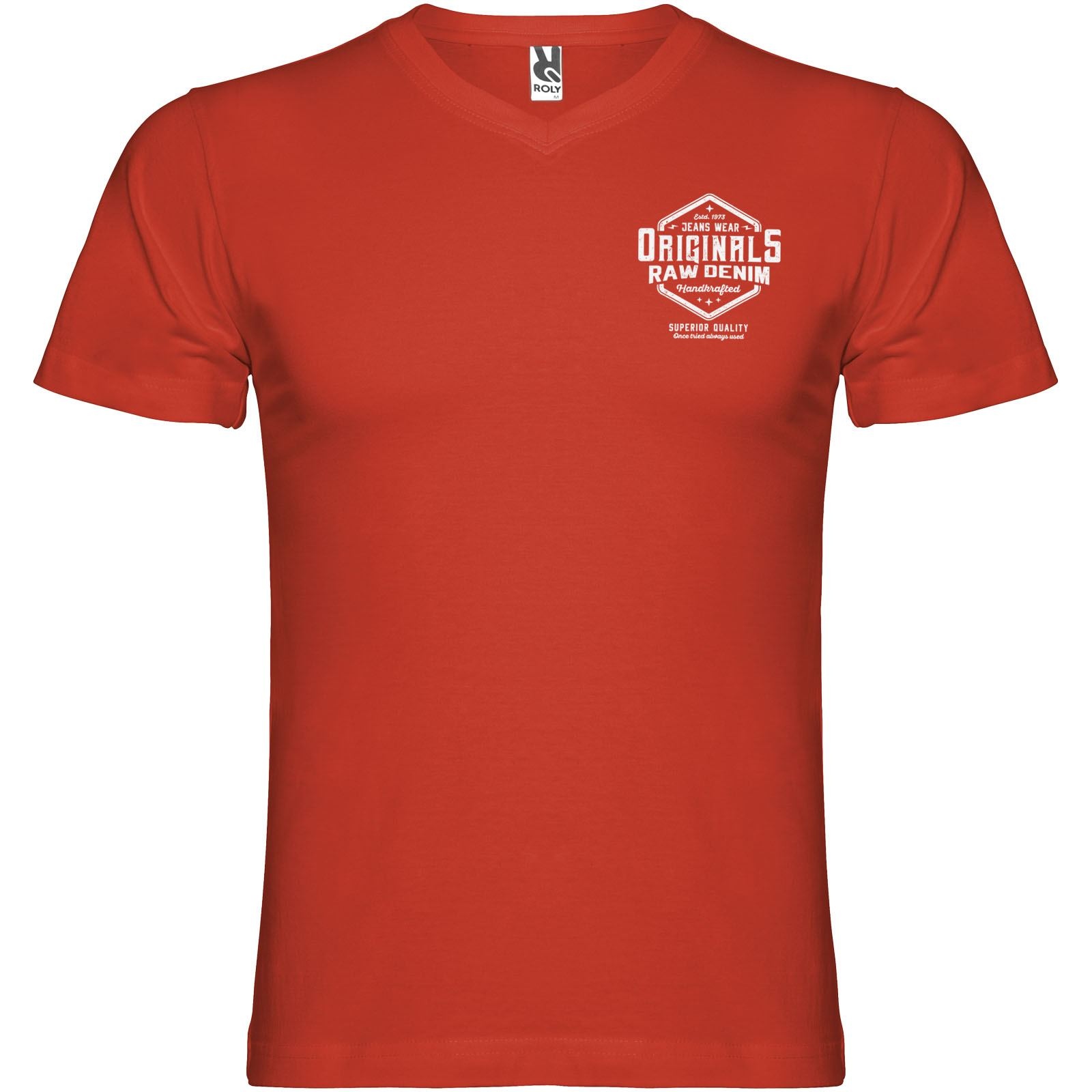 T-shirt Samoyedo à col en V et manches courtes pour homme 13